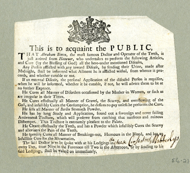 Eine Zeitung mit dem Text "Dies dient zur Information der Öffentlichkeit" und einem Logo.